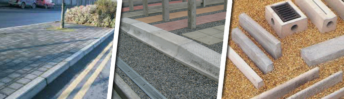 Standard Concrete Kerbs - Precast Concrete Kerbs - KPC-UK