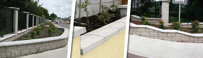 Precast Concrete Wall Coping - Wall Capping - Wall Caps - KPC-UK