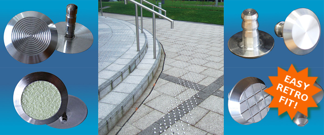 tactile paving studs and strips